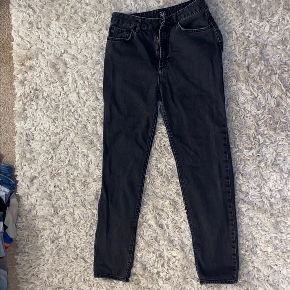 BDG black mom jeans from UO